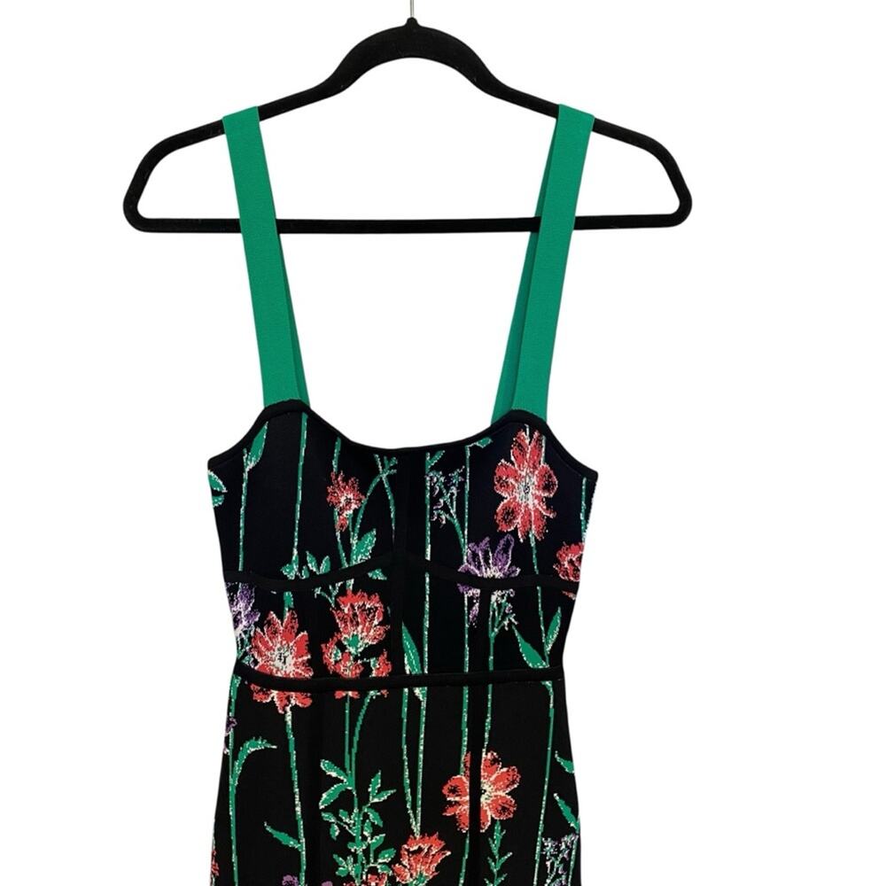 BCBGMaxAzria Floral Fit & Flare Cocktail Dress - Picture 4 of 10